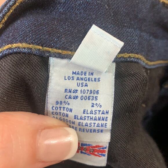 Hudson Nico Dark Wash Skinny Jeans - Picture 4 of 6